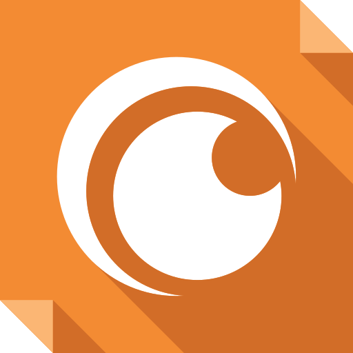 Crunchyroll, social, social media, square, logo, media icon